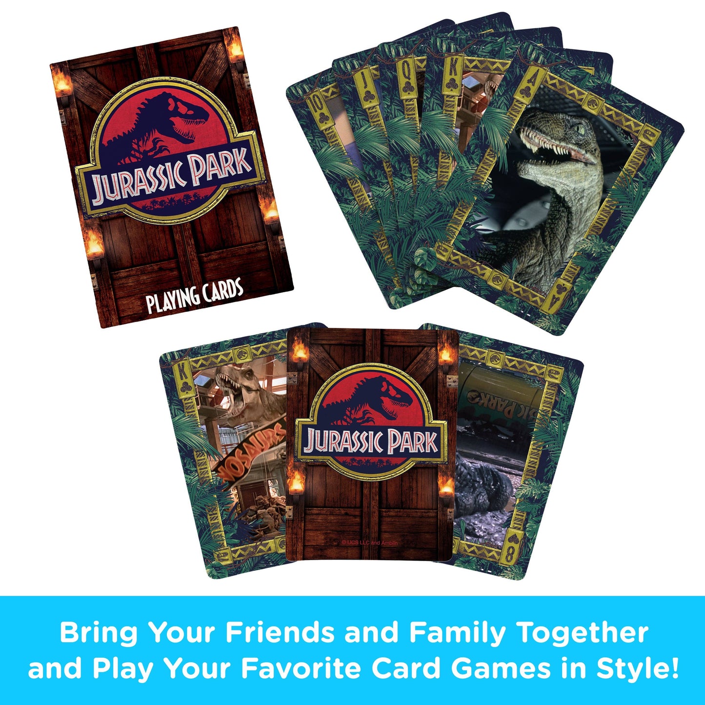 PLAYING CARDS -Jurassic Park Playing Cards