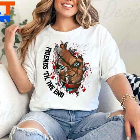 TSHIRTS - "Friends Till The End" Chucky