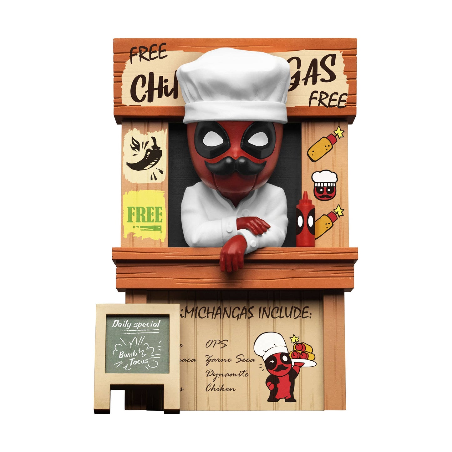 BLIND BOX - Marvel Deadpool Action Hero Series Hero Box - Blind Box CDU