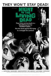 POSTERS - Night of the Living Dead 'They Won't Stay Dead!' 1968 Movie Poster