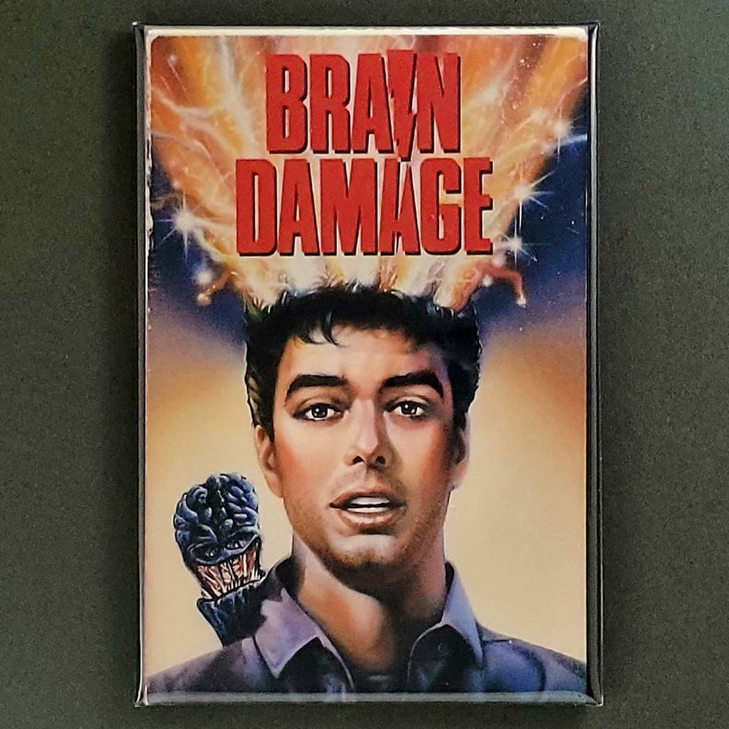 BRAIN DAMAGE Movie Magnet