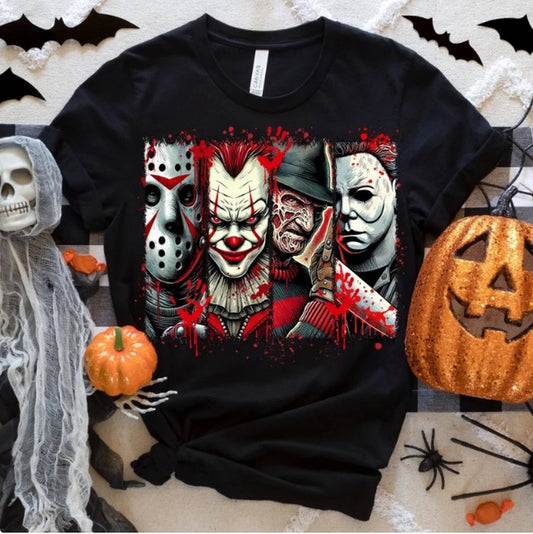 TSHIRTS - "Killer Club" Horror Icons