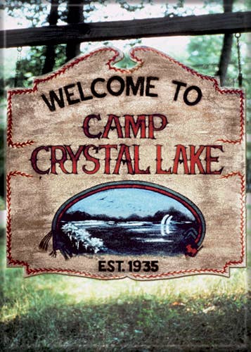 MAGNETS - Friday The 13th Welcome to Camp Magnet