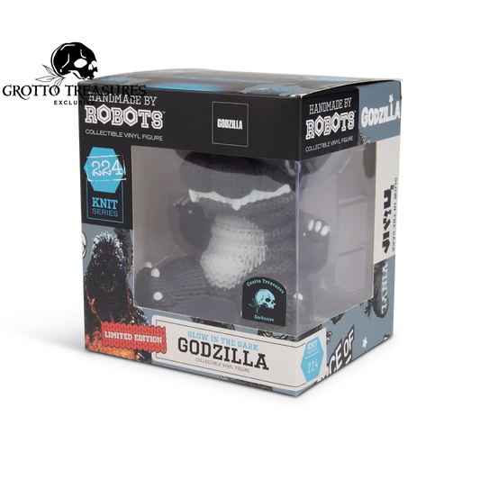 Handmade by Robots Godzilla Blue Glow in the Dark Limited Edition Vinyl Figure