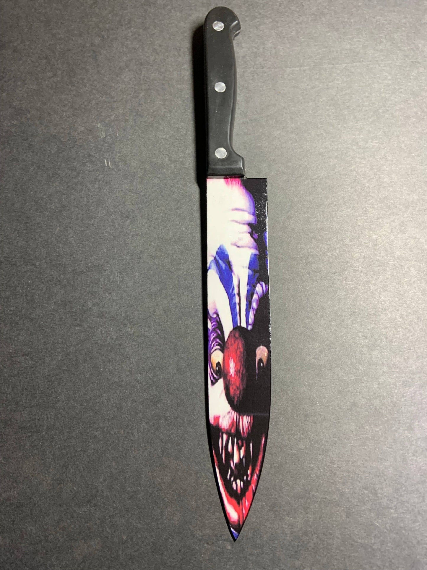 KNIFE - Killer Clowns From Outer Space Knife With Sublimated Stand