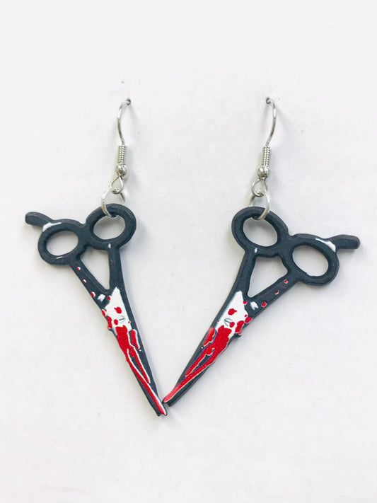 EARRINGS - Bloody Scissors Earrings