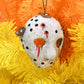 Bloody Hockey Mask Halloween Ornament