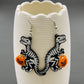 EARRINGS - Halloween Skeleton Dinosaur Pumpkin Dangle Earrings