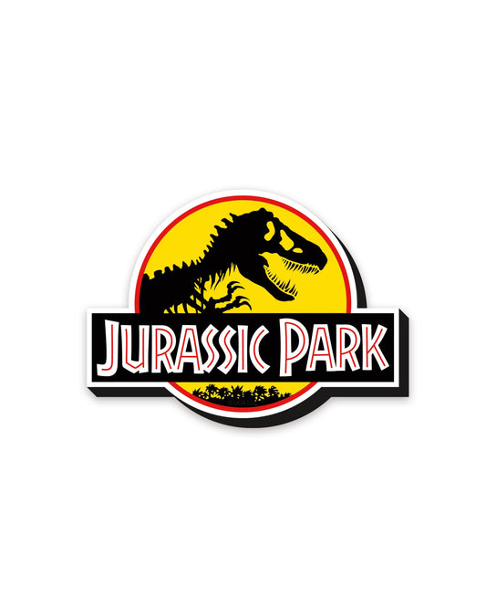 MAGNETS - Jurassic Park Logo Funky Chunky Magnet