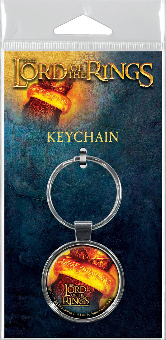 KEYCHAINS - Lotr Saurons Finger One Ring Key Chain