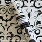 Wrapping Paper - Skull Damask Gift Wrap - Bone (8ft Roll)
