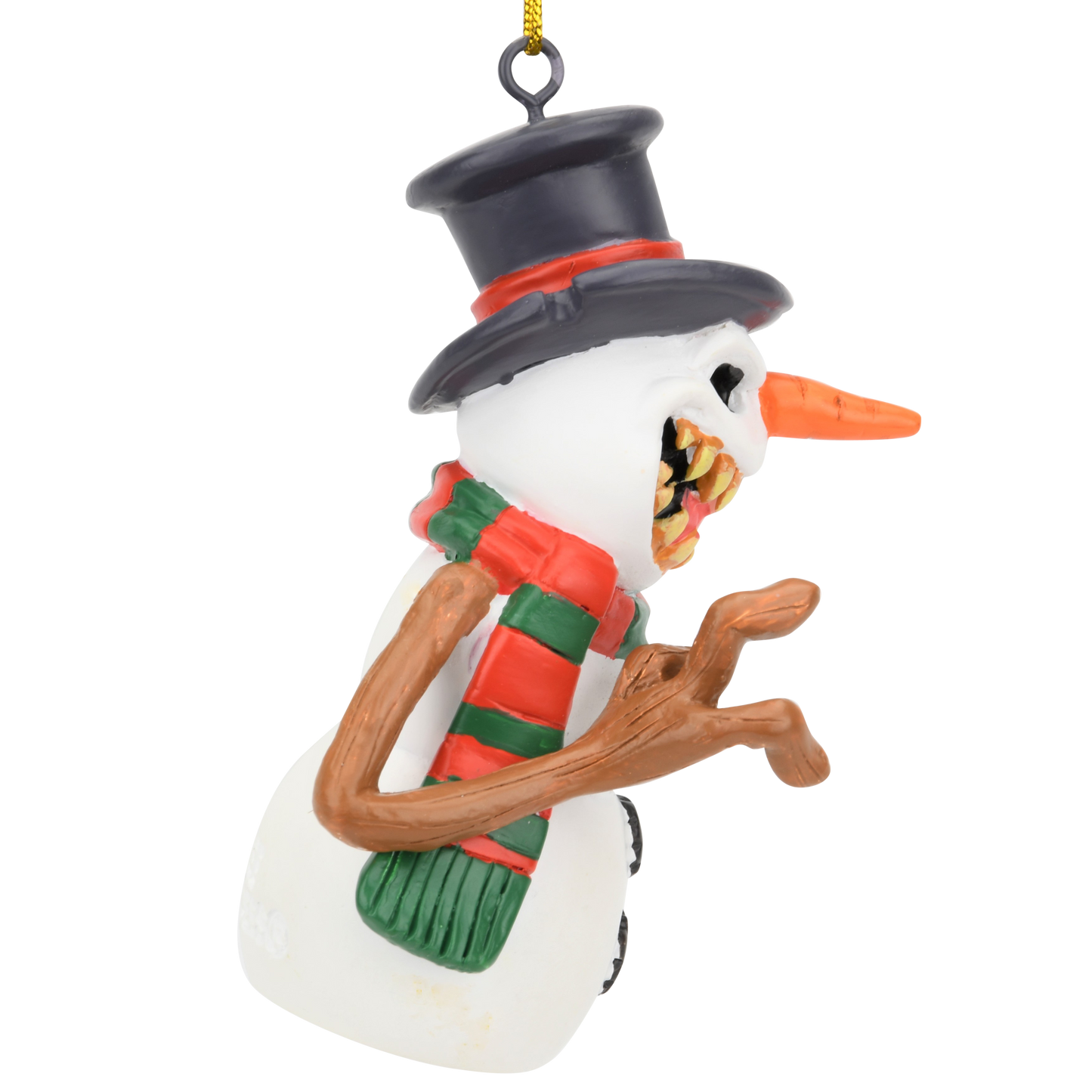 Evil Snowman Halloween Horror Christmas Ornaments