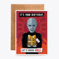 CARDS - "Raise Hell Birthday Card" - Pinhead Card