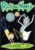 MAGNETS - Rick and Morty on Green Magnets