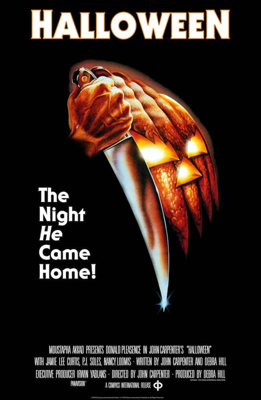 POSTERS - Halloween "The Night He Came Home!" 1978 Horror Movie Poster
