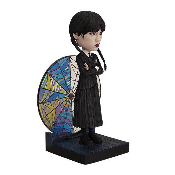 BOBBLES - Royal Bobbles Wednesday Stained Glass Collectible Bobblehead
