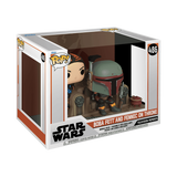 FUNKO POP! - Boba Fett & Fennec on Throne " Star Wars The Mandalorian" Collectible Figure