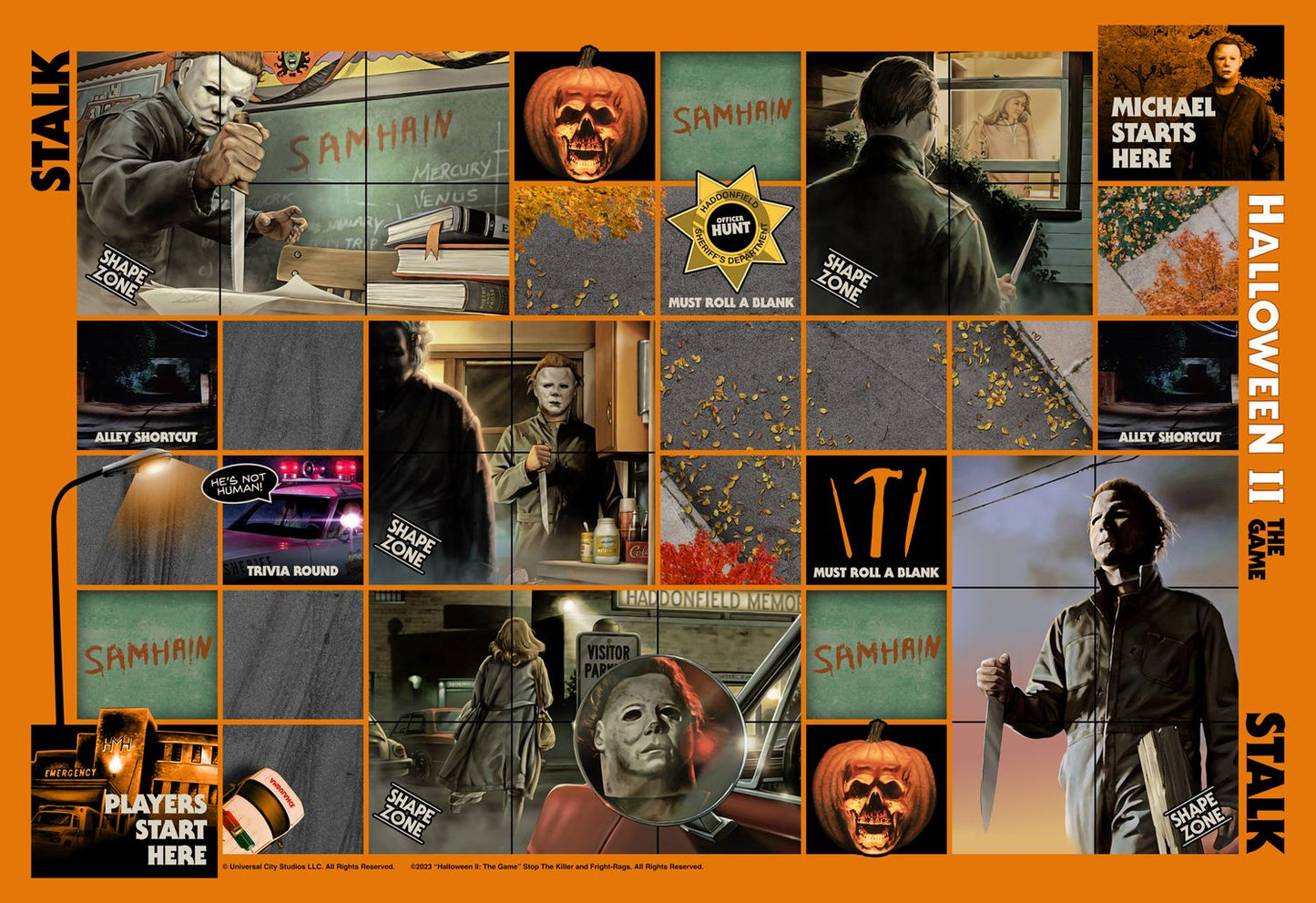 HALLOWEEN II: The Game Board Game