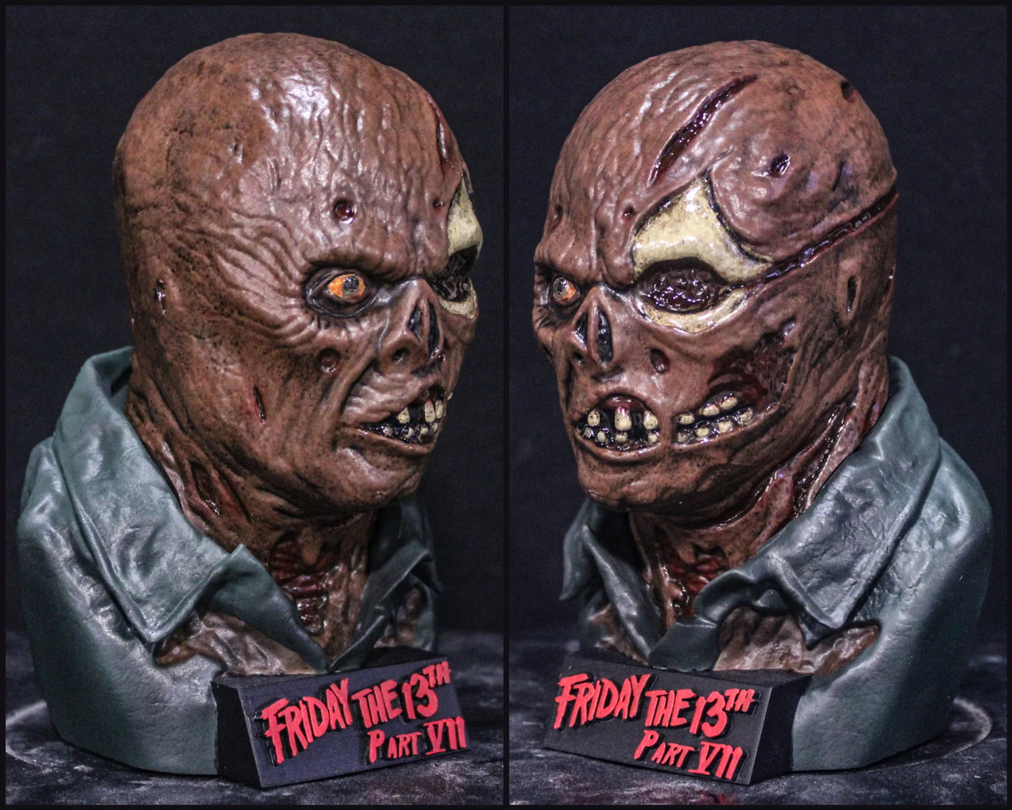 BUSTS - 6 in.  PART 7 JASON - The Curse