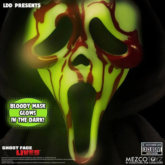 MEZCO Living Dead Dolls Presents "The Bloody Edition" Ghostface Lives Plush