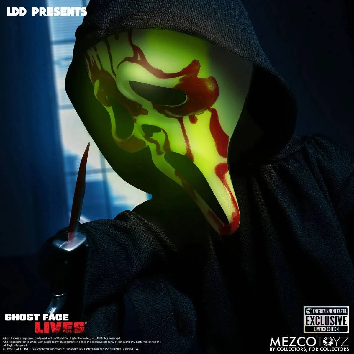 MEZCO Living Dead Dolls Presents "The Bloody Edition" Ghostface Lives Plush