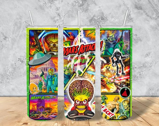 Mars Attacks 20oz. Tumbler