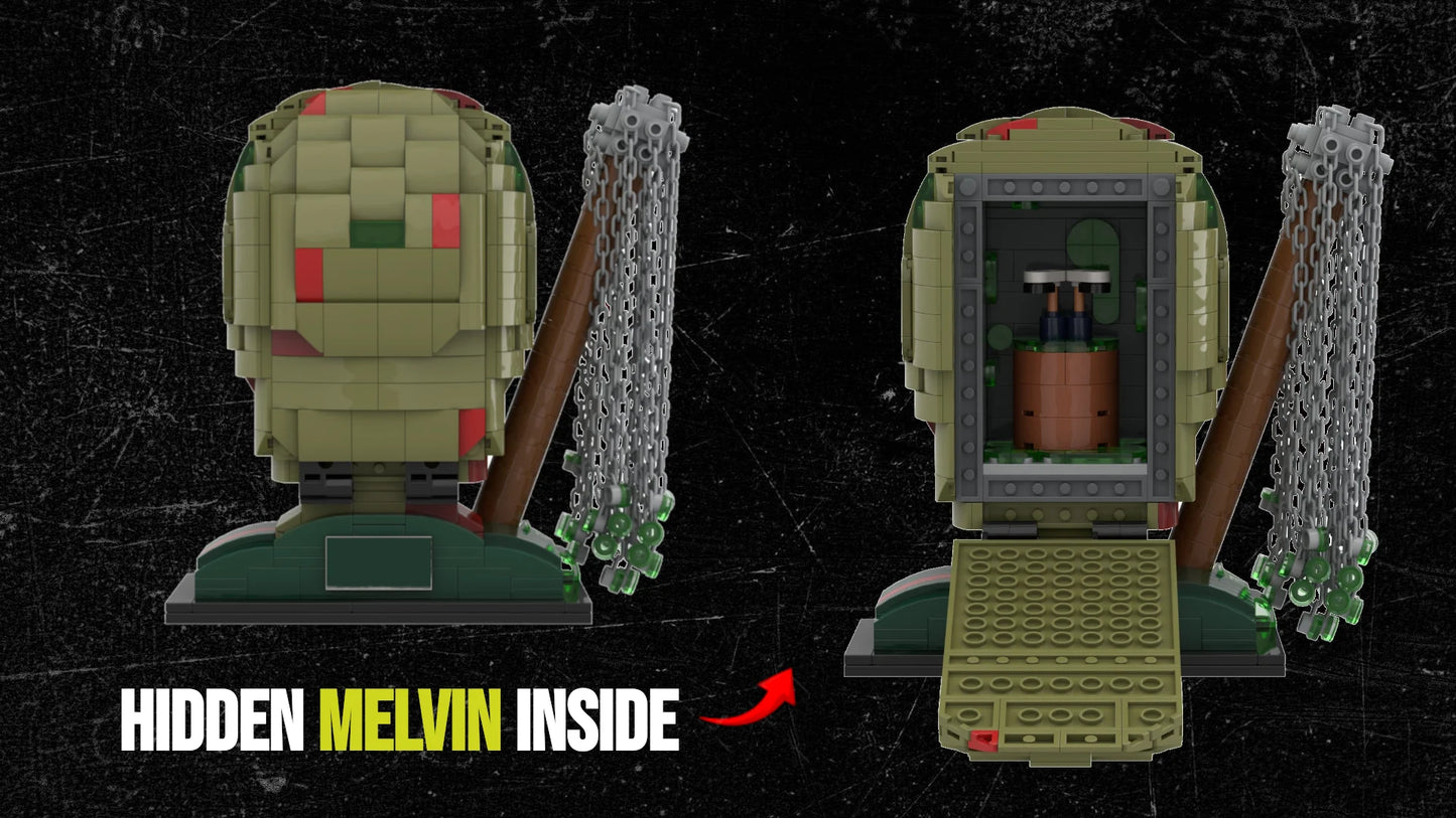 TOXIC AVENGER BUST - HORROR BRICKS (PRE-ORDER)