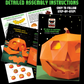 3-D Pumpkin Paper Sculpture