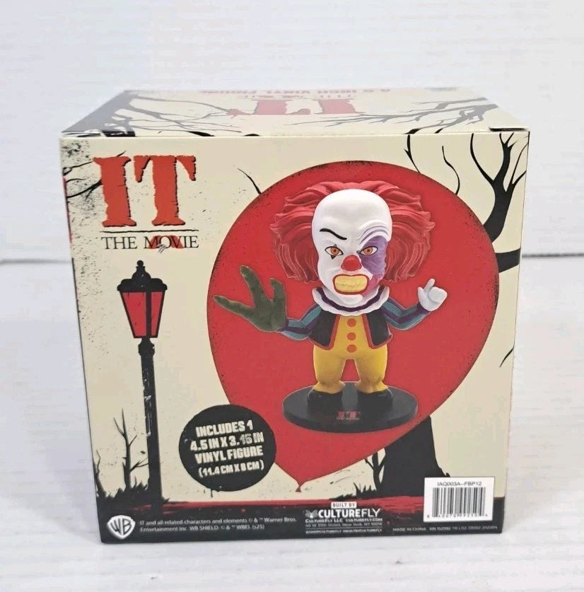 It 4.5" Pennywise Vinyl Figure Tim Curry CultureFly Horror Icon Collectible