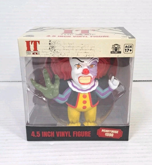 It 4.5" Pennywise Vinyl Figure Tim Curry CultureFly Horror Icon Collectible