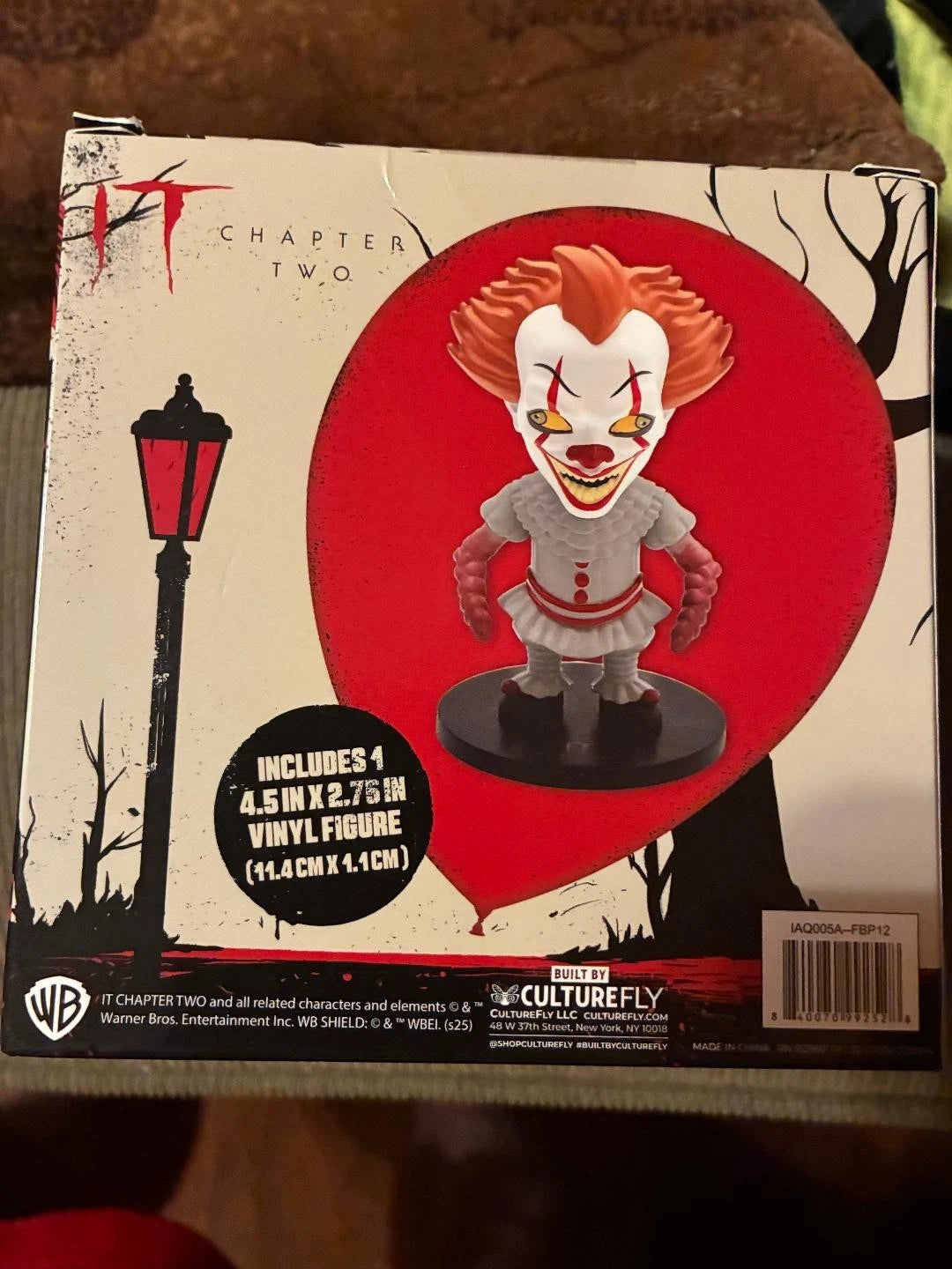 IT CHAPTER TWO 4.5" Vinyl Figure Collectible, PENNYWISE 2019
