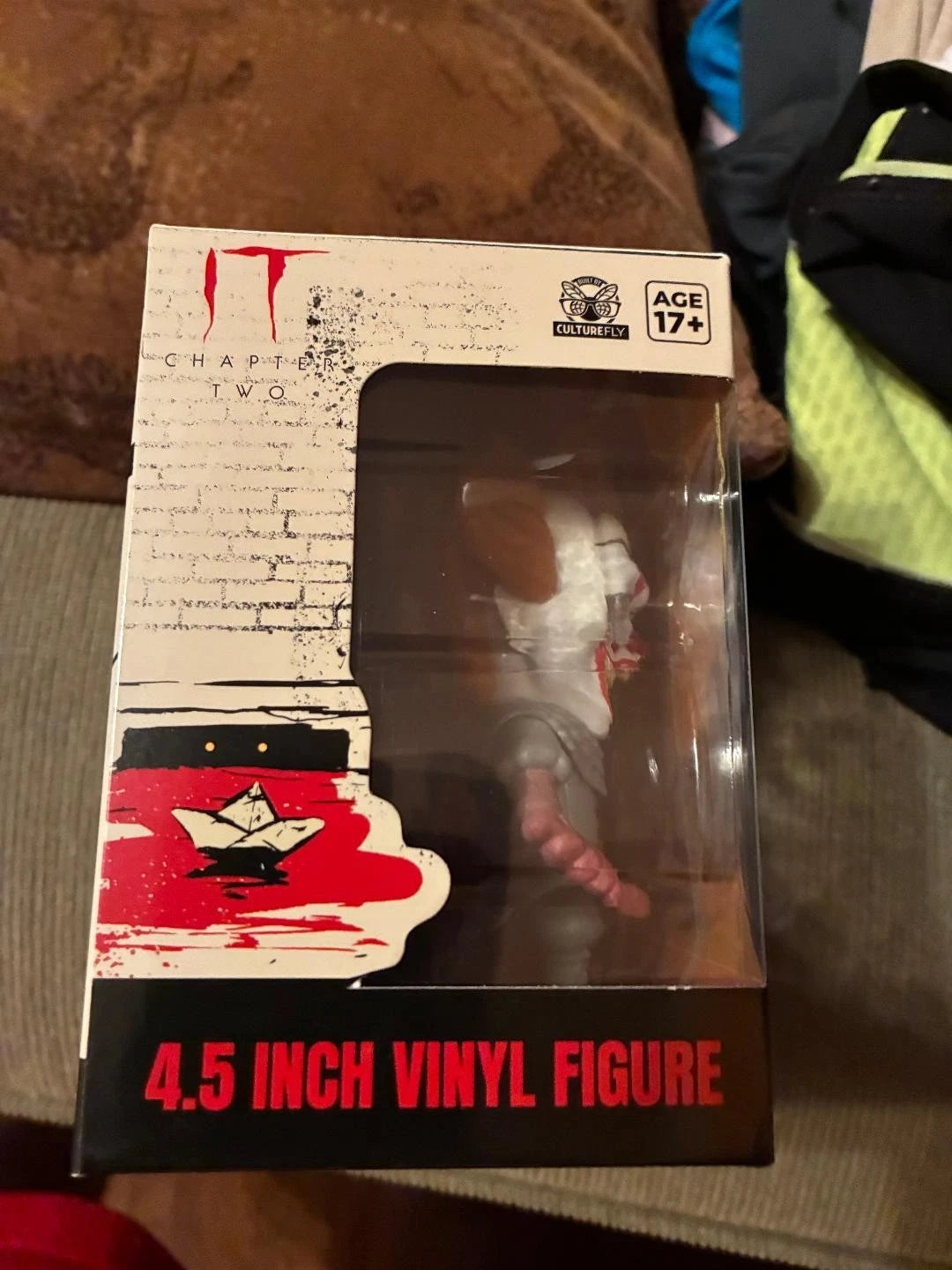 IT CHAPTER TWO 4.5" Vinyl Figure Collectible, PENNYWISE 2019