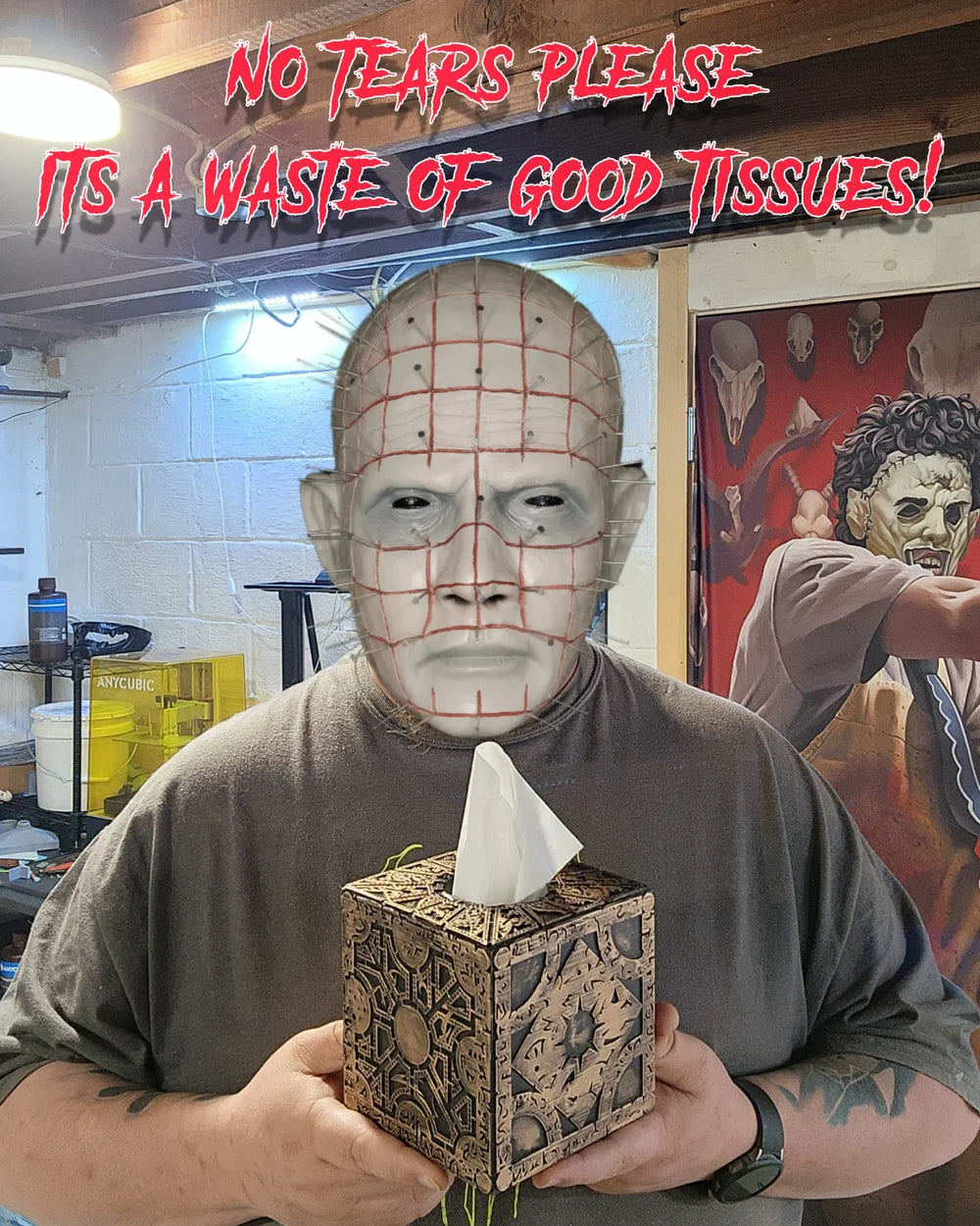 Lament Configuration "Hellraiser" Tissue Box Cover Prop Replica