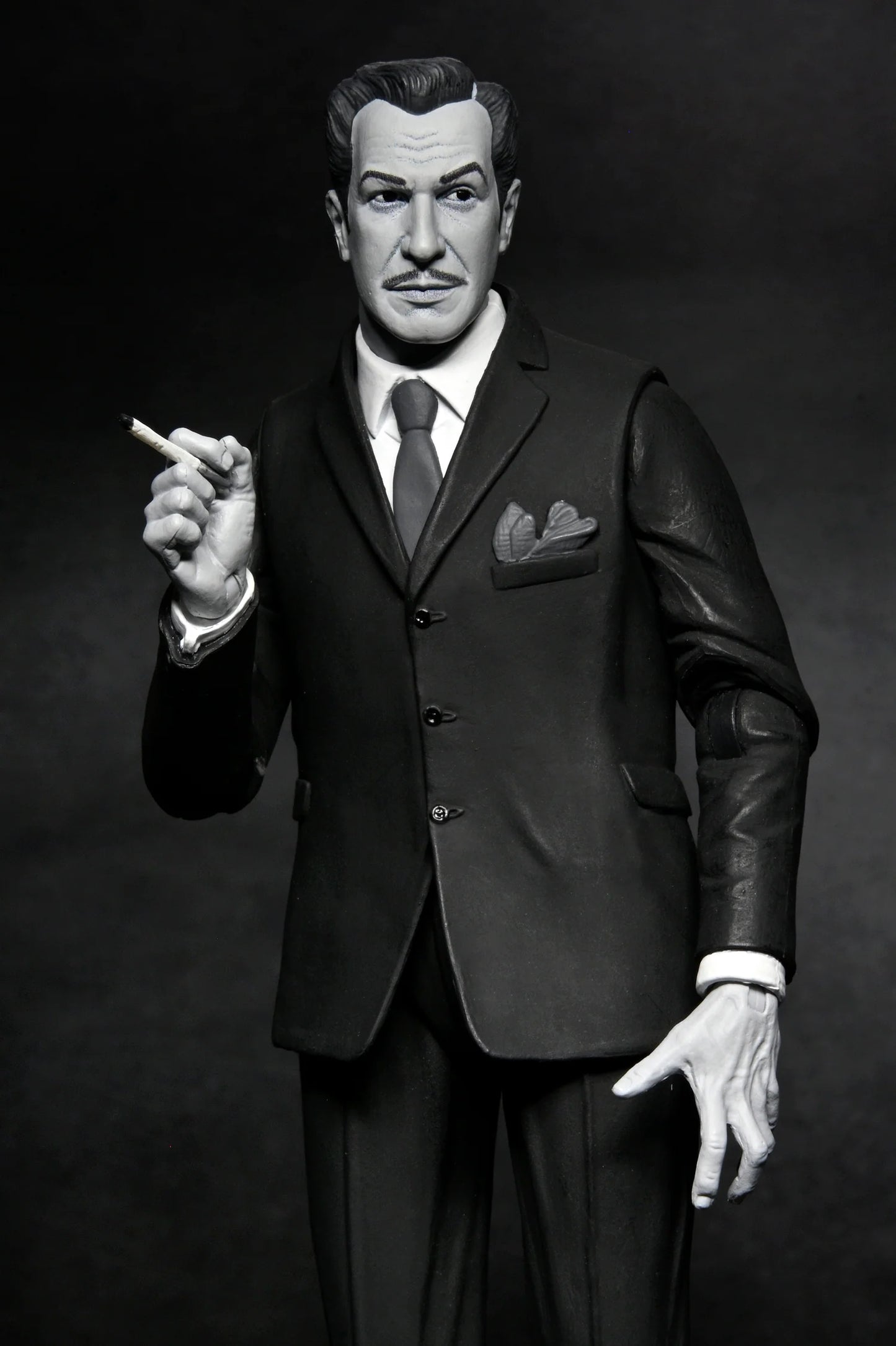 Ultimate Vincent Price 7" Scale Action Figure (Black & White) (PRE-ORDER)