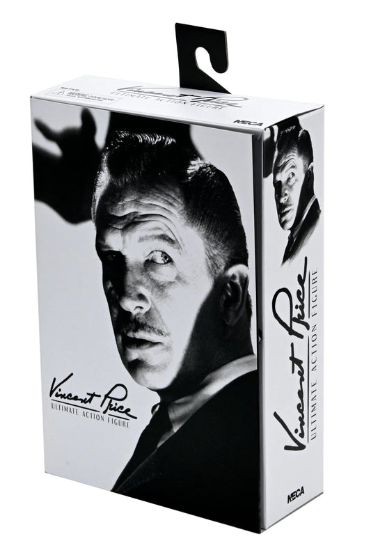 Ultimate Vincent Price 7" Scale Action Figure (Black & White) (PRE-ORDER)