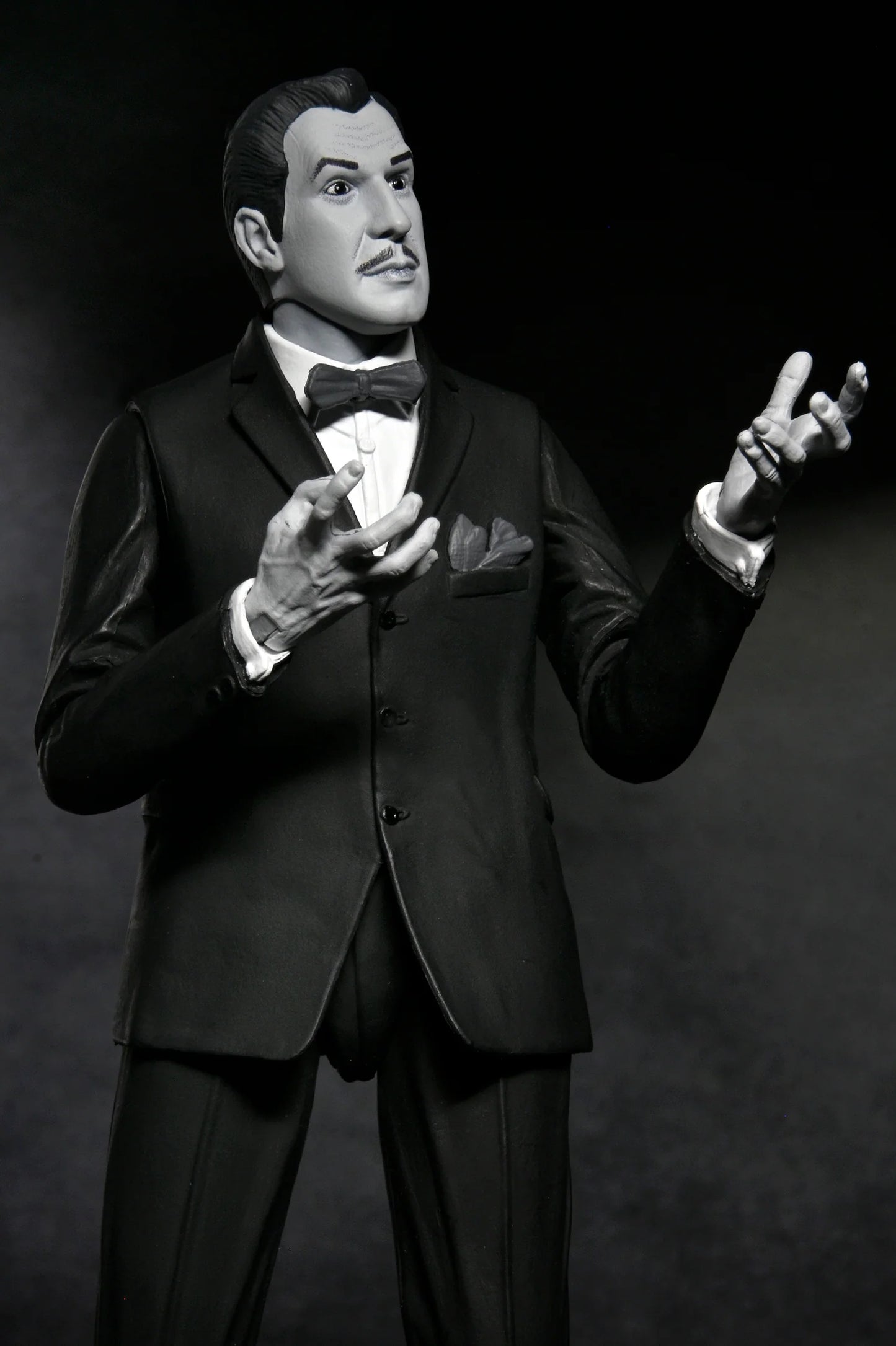 Ultimate Vincent Price 7" Scale Action Figure (Black & White) (PRE-ORDER)