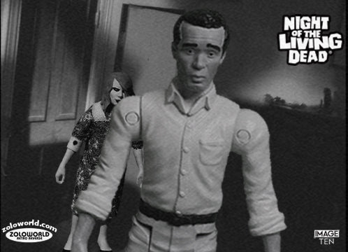 Night of the Living Dead Zoloworld Retro Reverse Ben 3.75" Action Figure